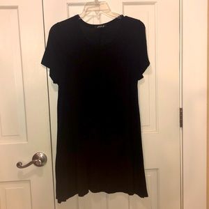 Black tshirt dress!